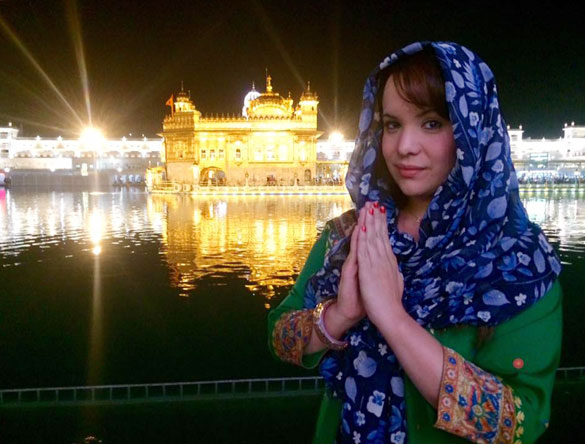 Guest Yuri Del Rivero at Golden Temple Amritsar