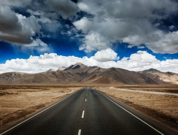 Pangong Lake, It is a highest land locked lake