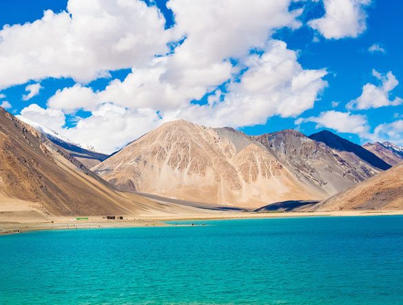 Pangong Lake, It is a highest land locked lake