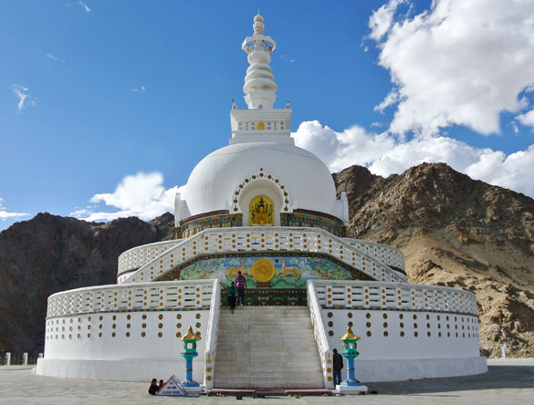 Shanti Stupa Leh